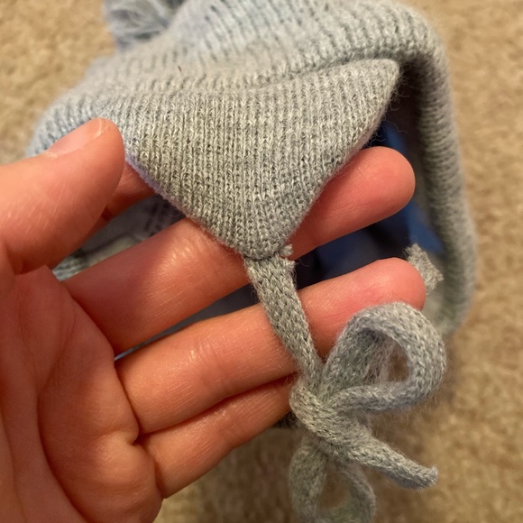 Sätila of Sweden gray oversized pompom hat - Picture 3 of 6